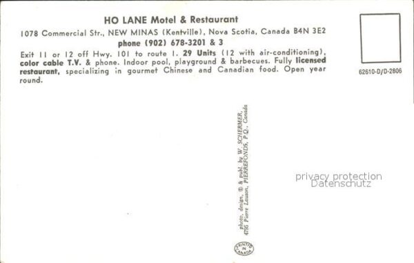 Nova Scotia Lane Motel Restaurant – Bild 2