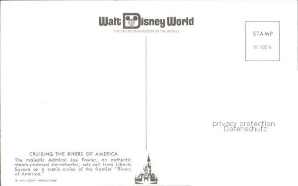 Disney Walt Rivers of America Schaufelraddampfer – Bild 2
