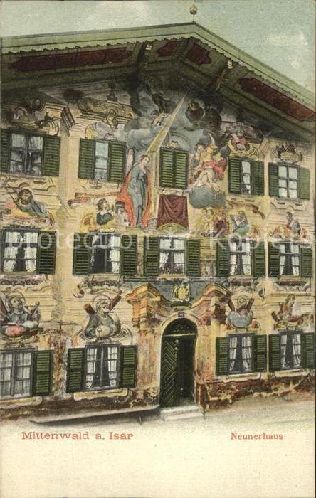 Mittenwald Bayern Lüftlmalerei