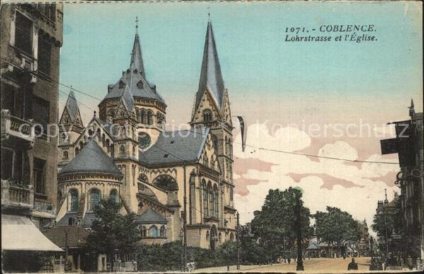 Koblenz Rhein Lohrstraße Kirche