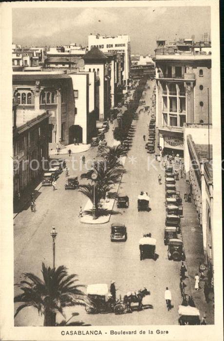 Casablanca Boulevard de la Gare