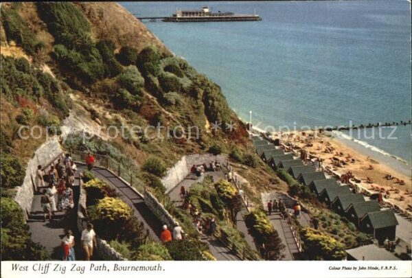 Bournemouth Westcliff Zig Zag Pfad