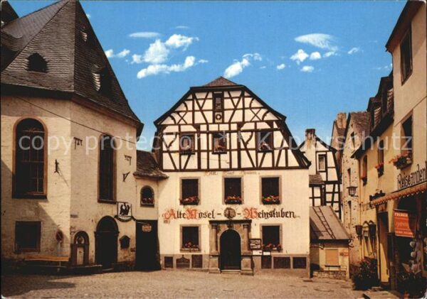 Beilstein Mosel Marktplatz Alte Pfarrkirche