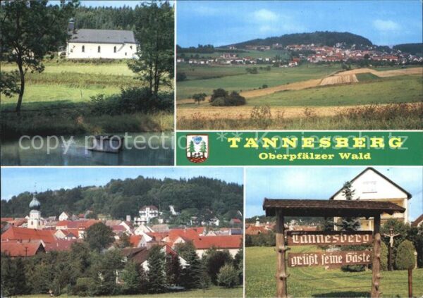 Taennesberg Kirche Ortsansicht
