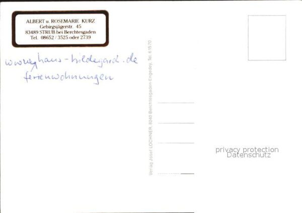 Strub Ferienwohnungen Kurz – Bild 2
