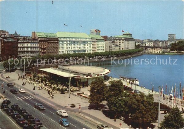 Hamburg Jungfernstieg Alsterpavillon