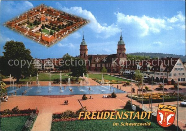 Freudenstadt Schwarzwald Parkanage Schloss