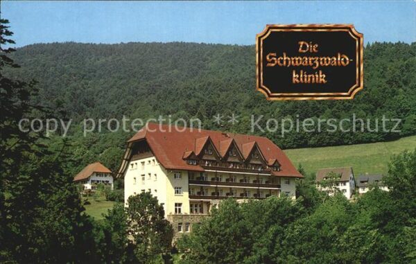 Schwarzwald Die Schwarzwaldklinik