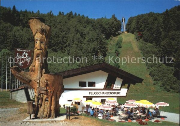 Oberstdorf Sepp Weilers Skiflugschanzen Stube Skif