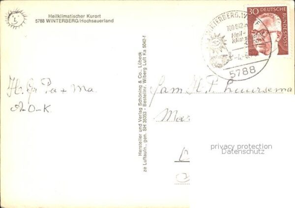 Winterberg Hochsauerland Kurort Luftbild – Bild 2