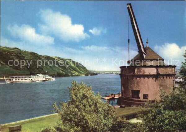 Andernach Rhein Alter Kran
