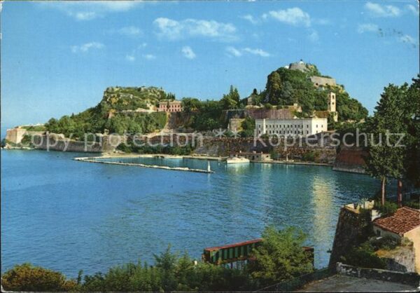 Korfu Corfu Alte Schloss