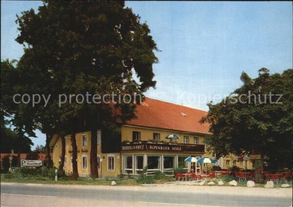Mang St Gasthof Pension Cafe Alpenblick Hehle