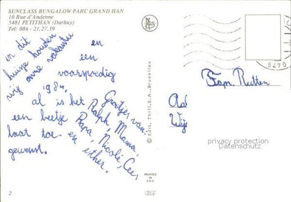 Durbuy Petithan Bungalowpark – Bild 2