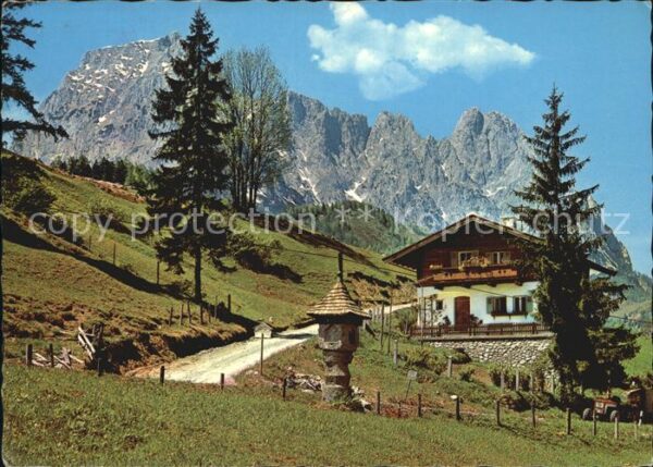 Tirol Region Sommer Berge Marterl