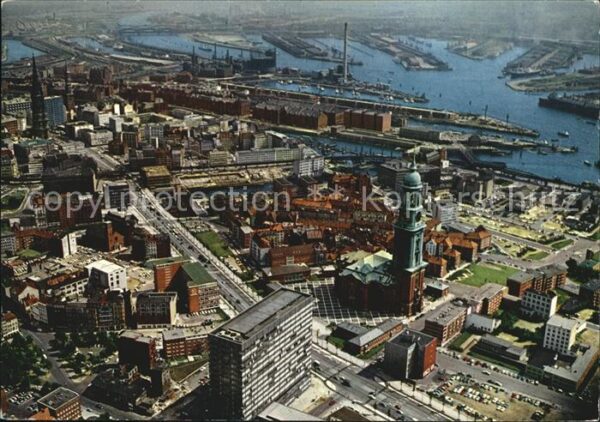 Hamburg Michel Weststraße Hafen