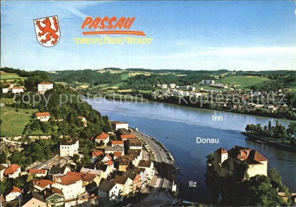 Passau Ilzstadt Dreiflüssestadt Inn Donau Ilz