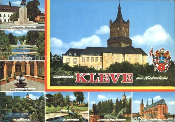 Kleve Schwanenburg Amphitheater Schwanenbrunn