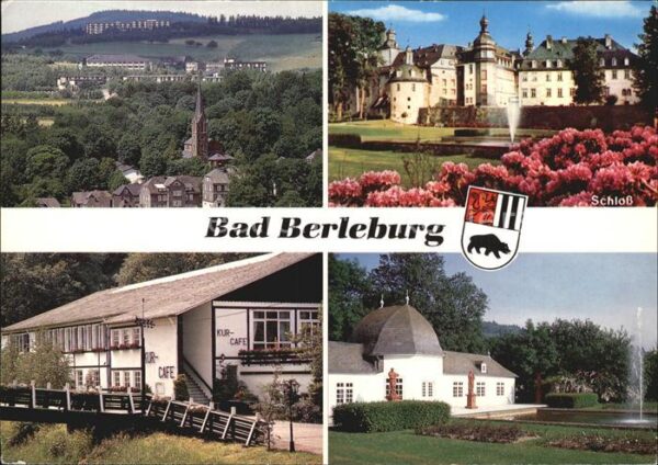 Berleburg Bad Altstadt Kurgebiet Schloss Kurhaus Lust