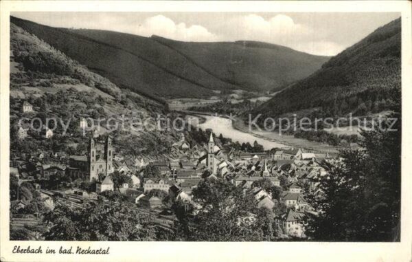 Eberbach Neckar Neckartal