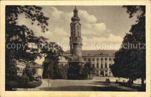 Weimar Thueringen Schloß