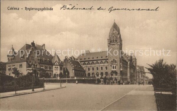 Koblenz Rhein Regirungsgebäude