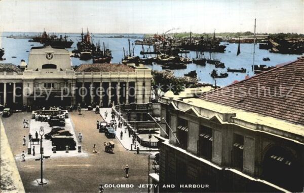 Ceylon Sri Lanka Colombo Jetty and Harbour