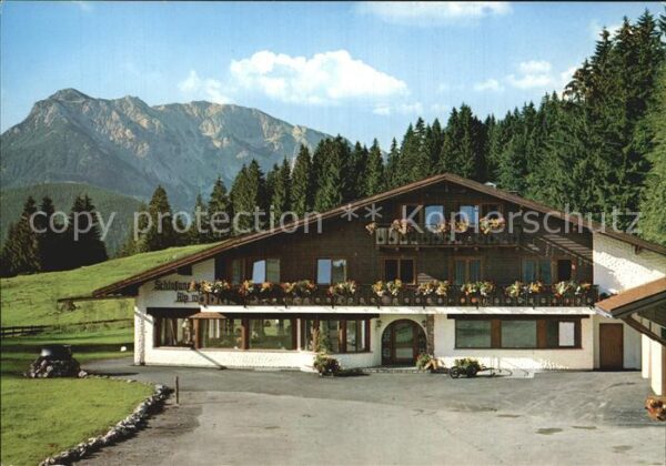 Pfronten Obermeilingen Berggasthof Schlossanger