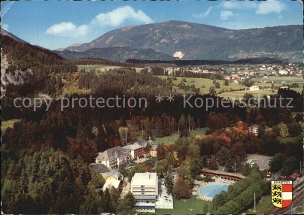 Warmbad Villach Fliegeraufnahme