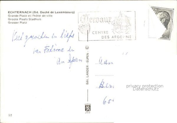 Echternach Grande Place et Hotel de Ville – Bild 2