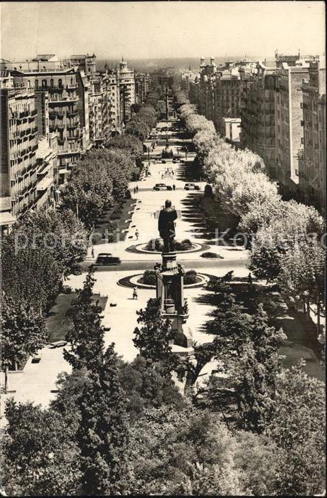 Barcelona Cataluna Paseo del General Mola