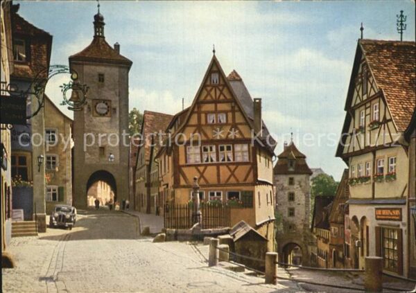 Rothenburg Tauber Plönlein