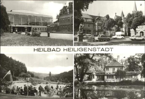 Heiligenstadt Eichsfeld Kulturhaus Marktplatz Erholungszentrum