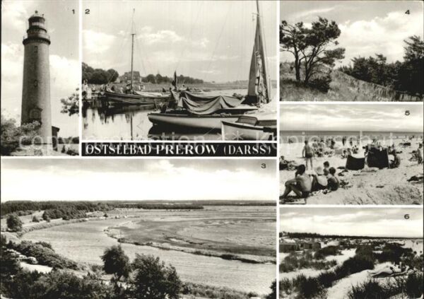 Prerow Ostseebad Leuchtturm Strand
