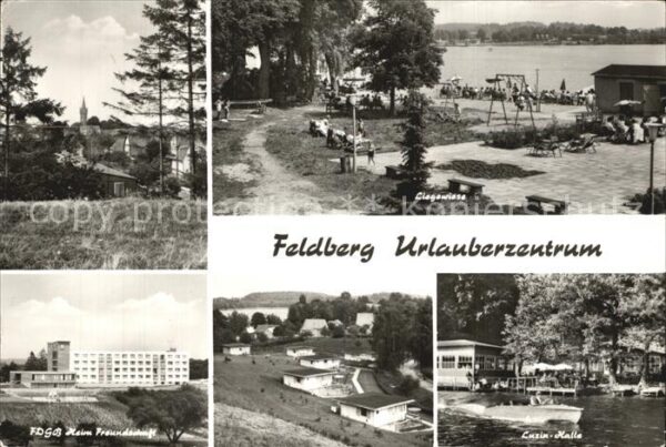 Feldberg Mecklenburg Strandbad Luzin-Halle Ferienheim Freund