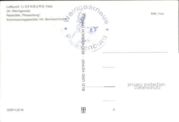 Ilsenburg Harz Raststätte Plessenburg – Bild 2