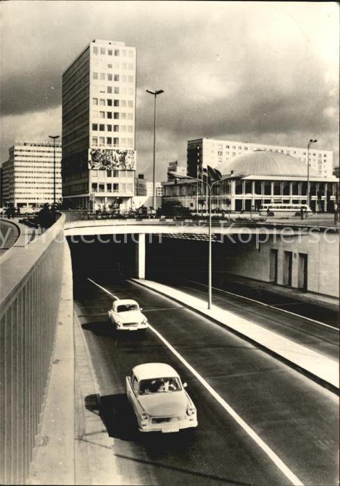 Berlin Alexanderplatz Haus-des-Lehrers Autotun