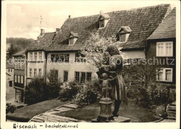 Eisenach Thueringen Bachdenkmal