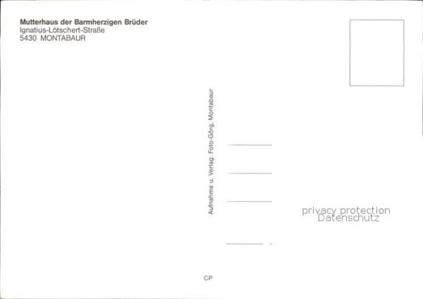 Montabaur Westerwald Mutterhaus der Barmherzigen Brüder – Bild 2
