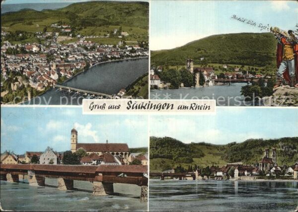Bad Saeckingen Fliegeraufnahme
