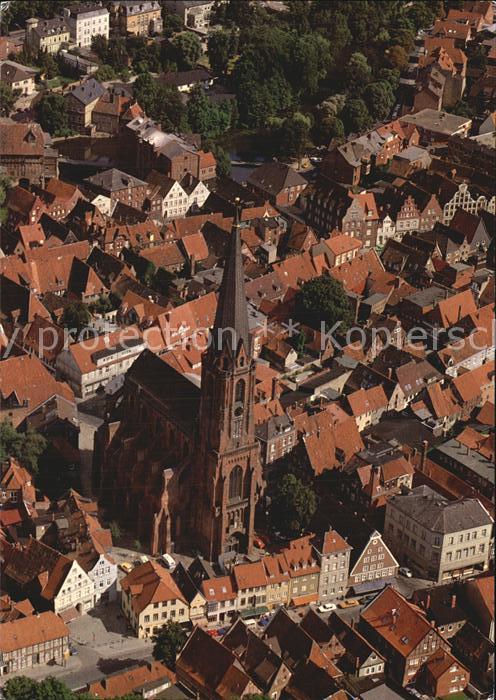 Lueneburg Fliegeraufnahme St. Nicolai-Kirche