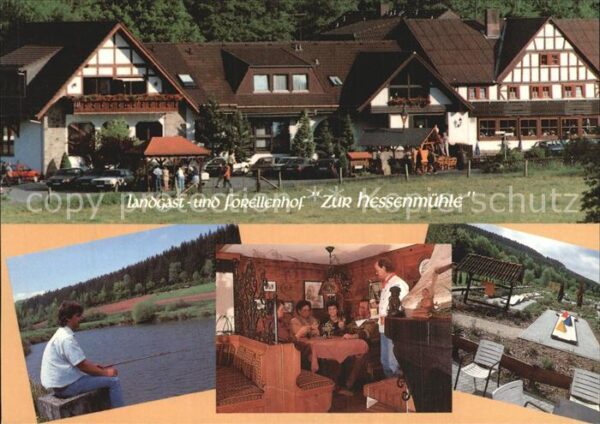Kleinlueder Landgasthof Forellenhof Zur Hessenmühle