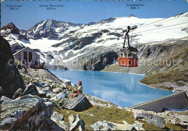 Rudolfshuette Weisssee Seilbahn Bergstation Weißsee Tauernkoge