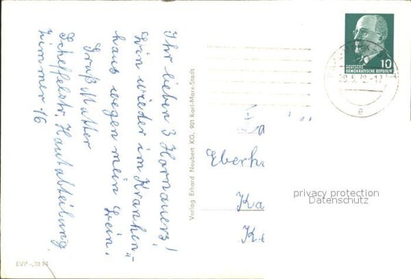 Karl-Marx-Stadt Rosenhof Rathaus – Bild 2