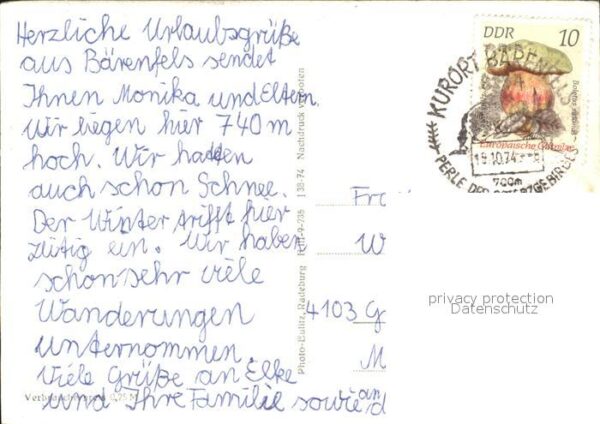 Baerenfels Erzgebirge – Bild 2