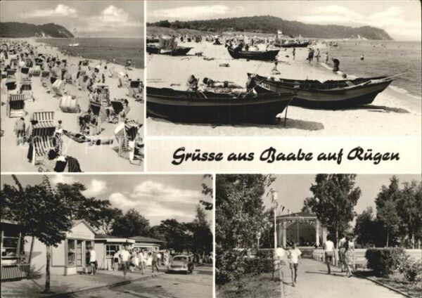 Baabe Ostseebad Ruegen Strand Konzertoplatz