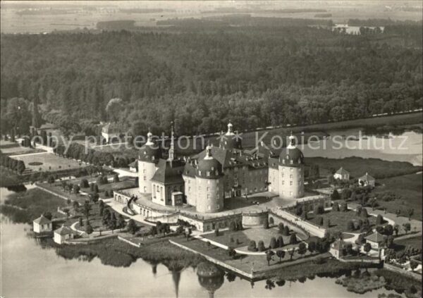 Moritzburg Sachsen Fliegeraufnahme Schloß