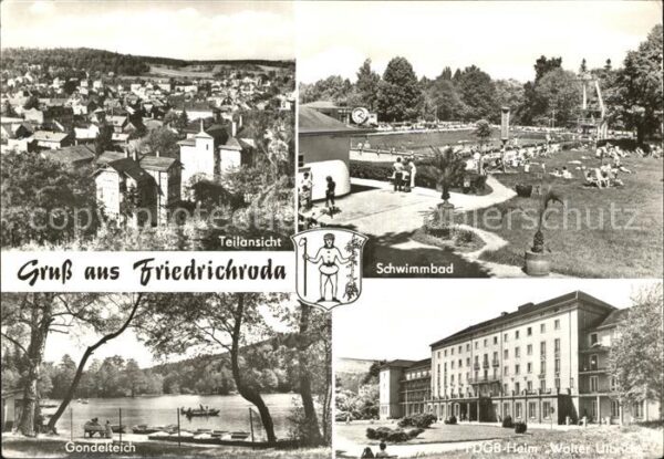 Friedrichsroda Ferienheim Walter Ulbricht Schwimmbad G