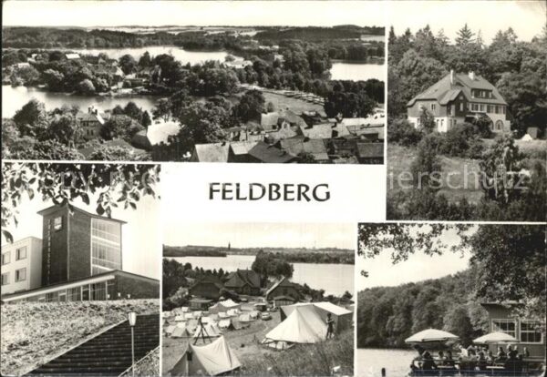 Feldberg Mecklenburg Jugendherberge Luzin-Halle Camping Hütt