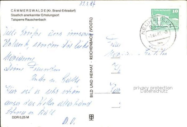 Caemmerswalde Talsperre Rauschenbach – Bild 2